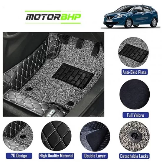 Baleno 2024 rubber mats